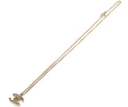 Chanel CC Logo Black Stone Necklace — view 2