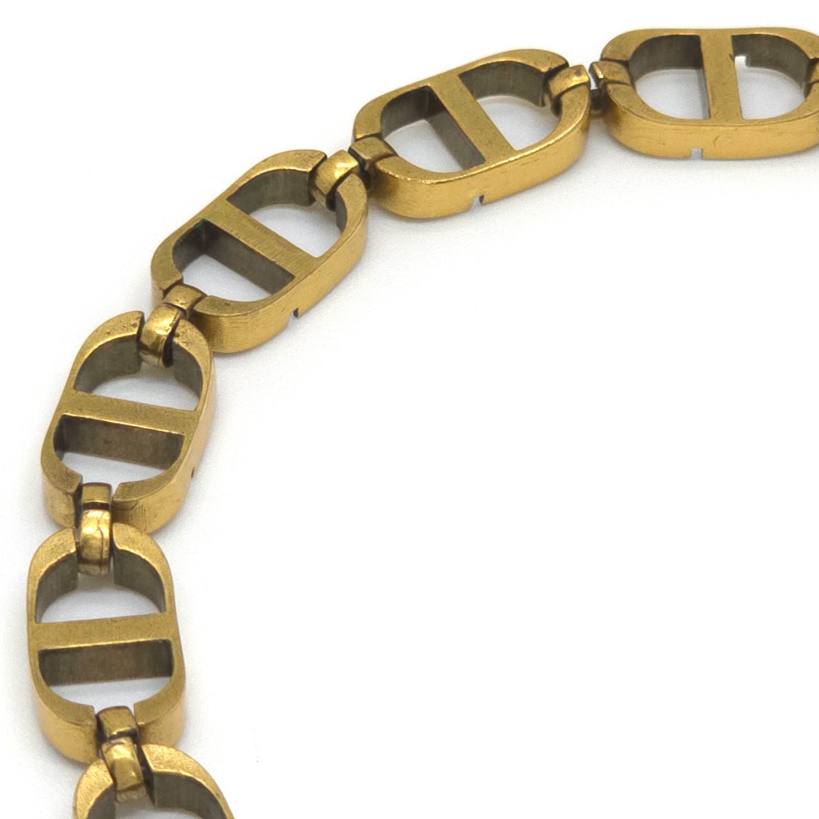 Dior 30 Montaigne Short Necklace Choker 30.5 37 cm CD Signature Gold — view 8