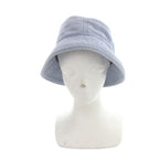 Fendi Bucket Hat Logo Embroidery S Blue — view 2
