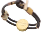 Louis Vuitton Monogram Bracelet Full Brown Gold Color KH — view 4