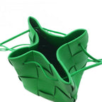 Bottega Veneta Cassette Shoulder Bag Leather Green KH — view 6