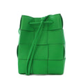 Bottega Veneta Cassette Shoulder Bag Leather Green KH