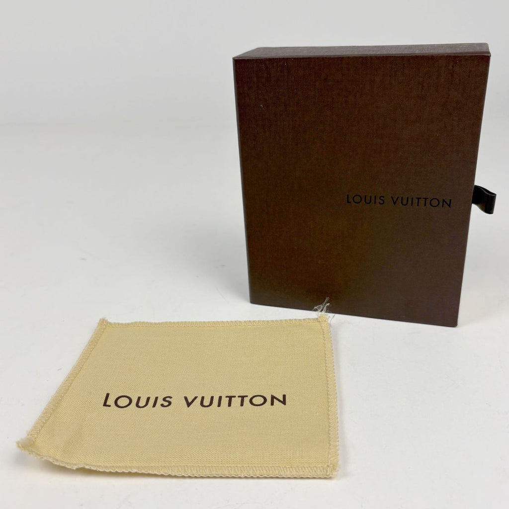 Louis Vuitton L'Adoree Coin Purse Card Holder Bifold Monogram Matte Navy — view 7