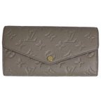 Louis Vuitton Portefeuille Sarah Bifold Wallet Monogram Empreinte Tourterelle