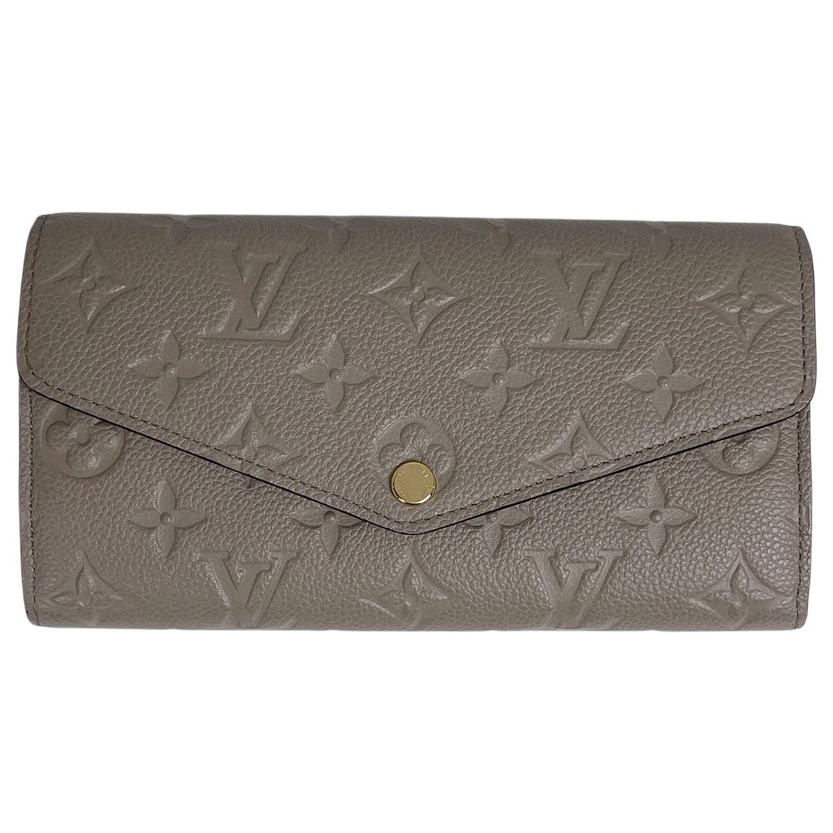 Louis Vuitton Portefeuille Sarah Bifold Wallet Monogram Empreinte Tourterelle