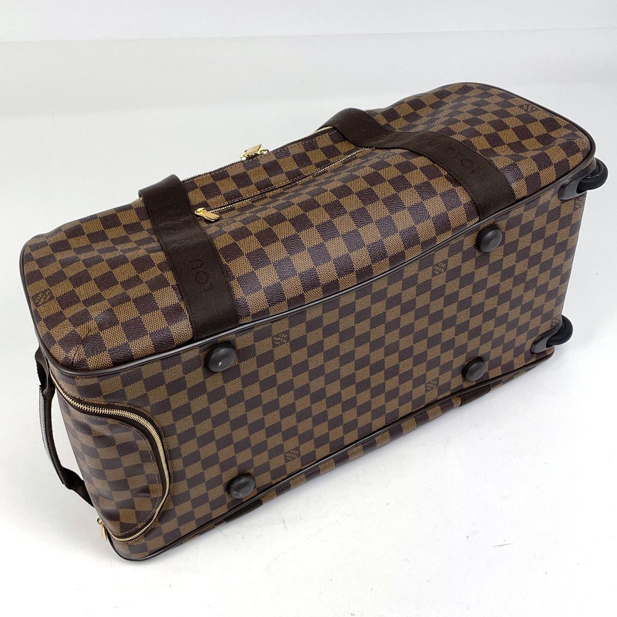 Louis Vuitton Neo Eole 55 Boston Bag Carry Case Damier Brown — view 2