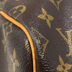 Louis Vuitton Keepall Bandouliere 55 2-Way Boston Bag Monogram Brown — view 3