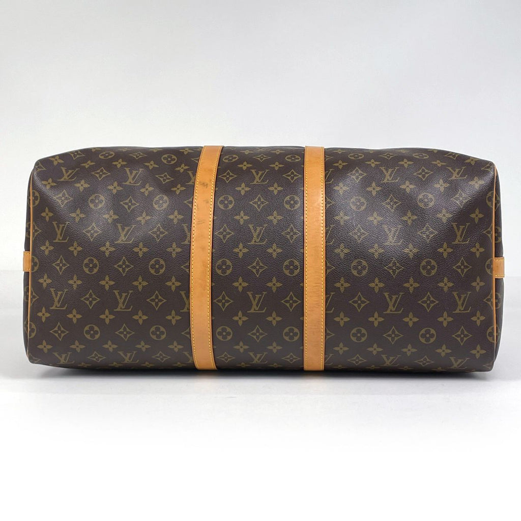 Louis Vuitton Keepall Bandouliere 55 2-Way Boston Bag Monogram Brown — view 2