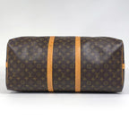 Louis Vuitton Keepall Bandouliere 55 2-Way Boston Bag Monogram Brown — view 2