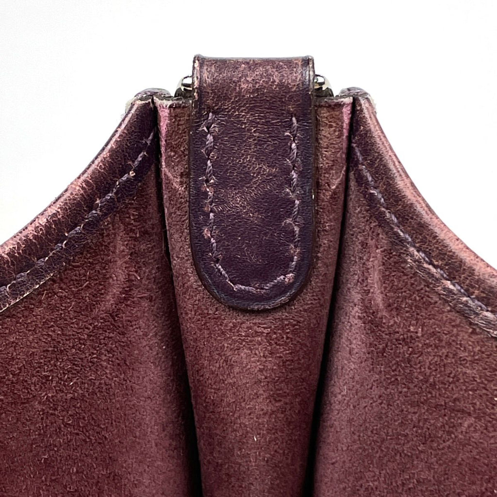 Hermes Evelyne TPM Pochette Shoulder Bag Box Calf Blurred — view 9