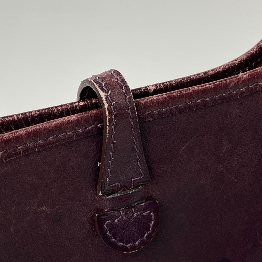 Hermes Evelyne TPM Pochette Shoulder Bag Box Calf Blurred — view 4