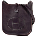 Hermes Evelyne TPM Pochette Shoulder Bag Box Calf Blurred