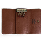 Louis Vuitton Multicles 4 Key Hook Key Holder Key Case Monogram Brown — view 6