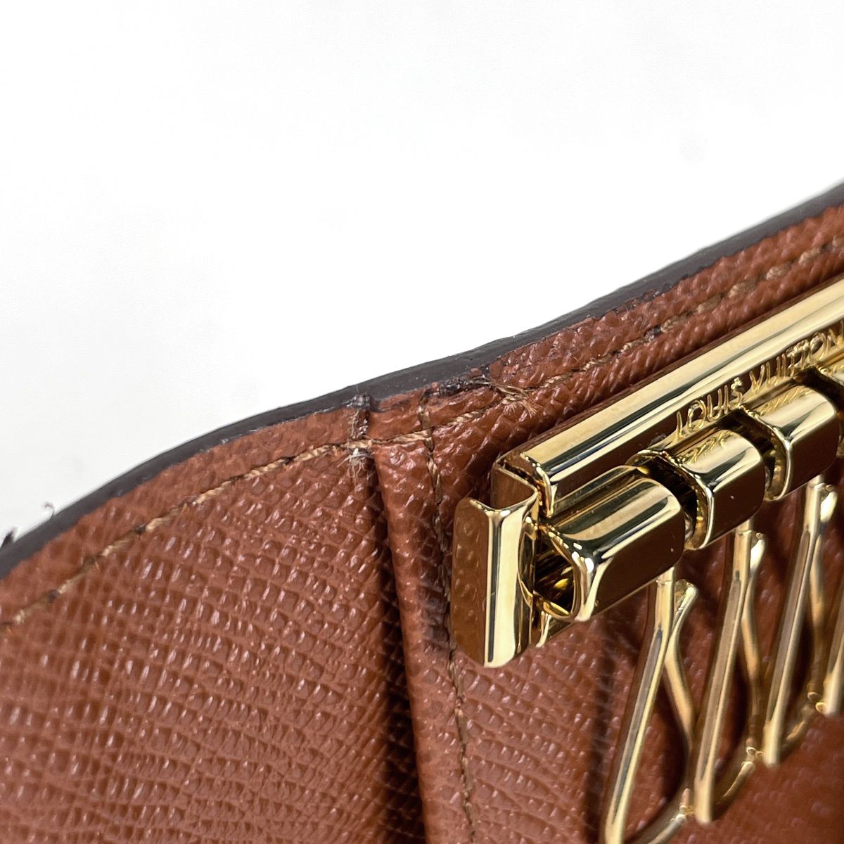 Louis Vuitton Multicles 4 Key Hook Key Holder Key Case Monogram Brown — view 5