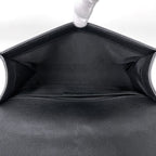 Chanel Boy Chain Shoulder Bag CC Logo Caviar Leather Black — view 7