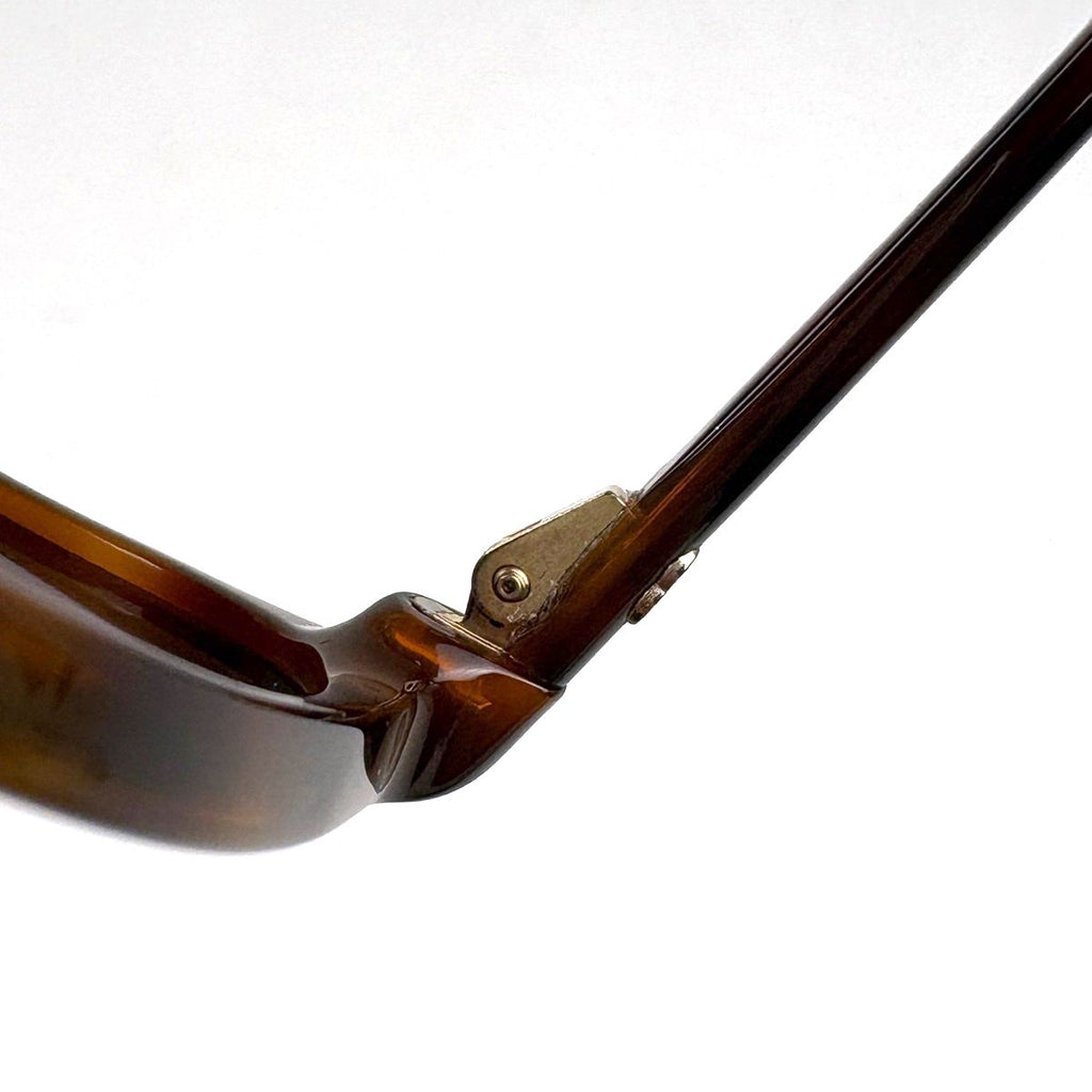 Chanel CC Logo Sunglasses Gradient Eyewear Demi Pattern Acetate Brown — view 4