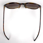 Chanel CC Logo Sunglasses Gradient Eyewear Demi Pattern Acetate Brown — view 3