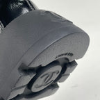 Chanel CC Logo Loafers Platform Shoes Leather Black — view 4