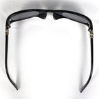 Gucci GG Logo Sunglasses Eyewear Bree Acetate Black — view 3