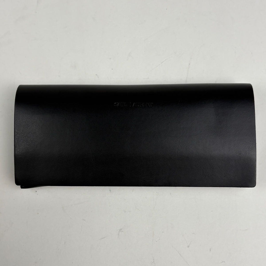 Saint Laurent Logo Sunglasses Eyewear Acetate Black — view 6