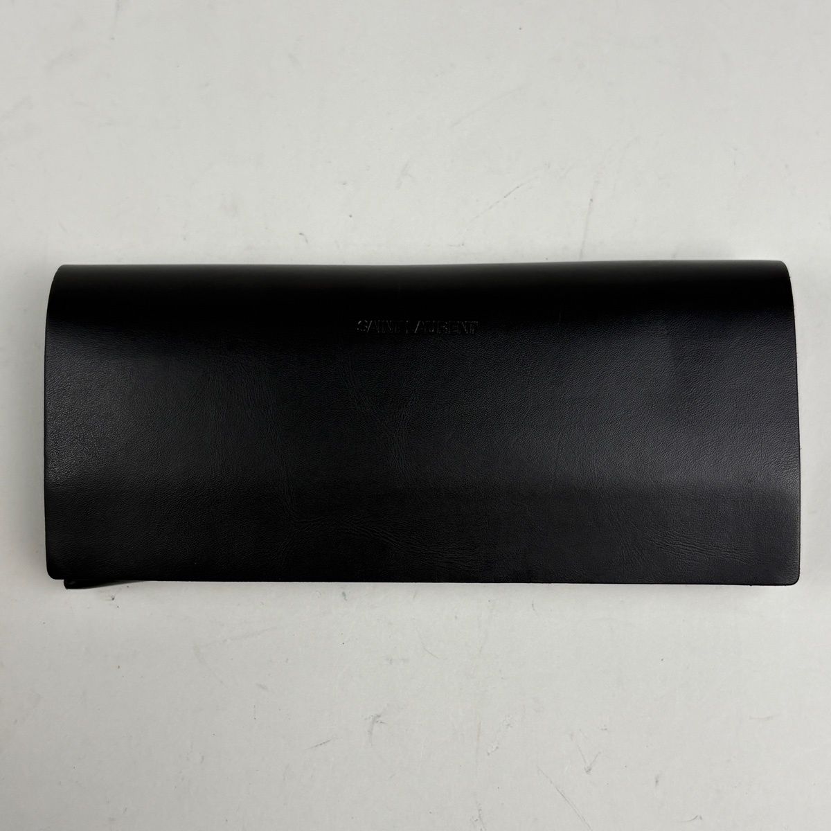 Saint Laurent Logo Sunglasses Eyewear Acetate Black — view 6