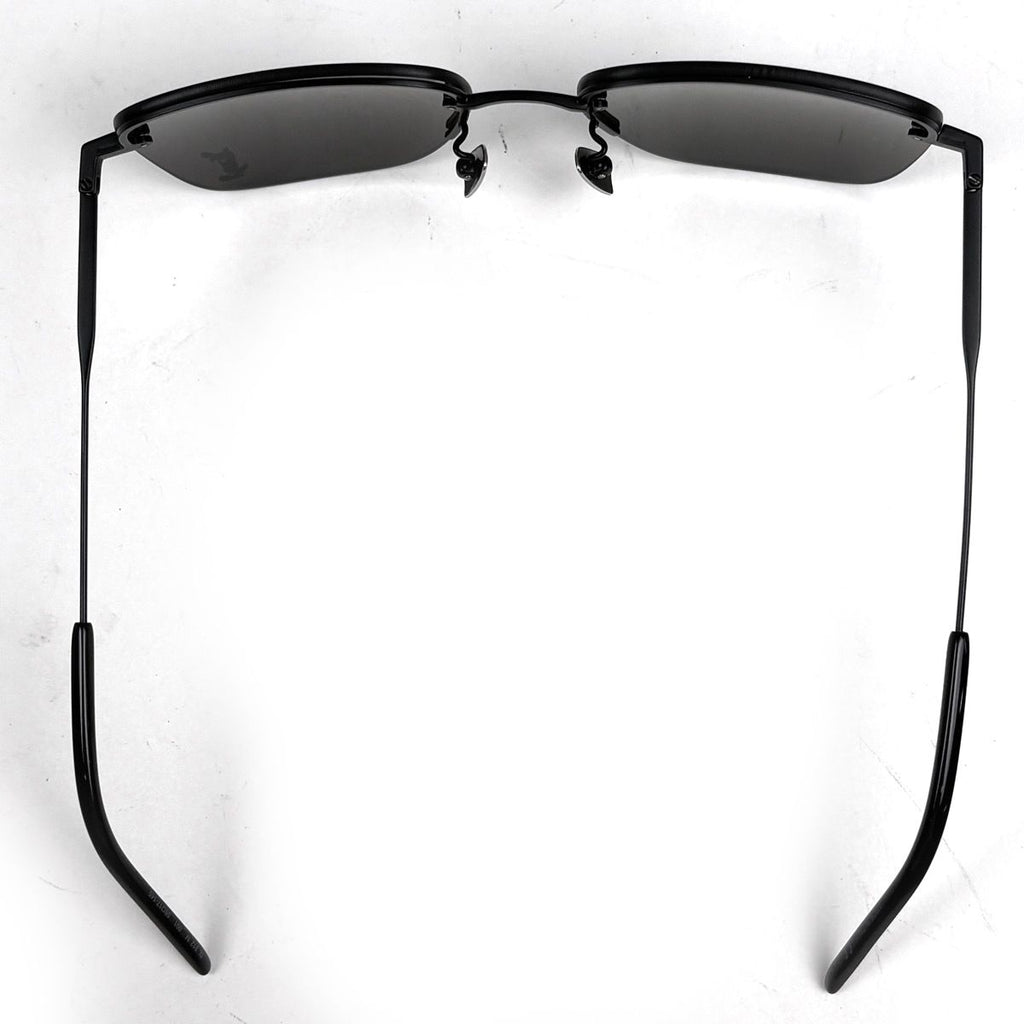 Saint Laurent Logo Sunglasses Eyewear Acetate Black — view 3