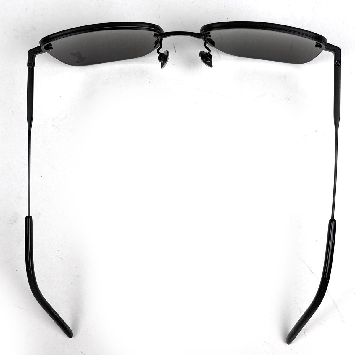 Saint Laurent Logo Sunglasses Eyewear Acetate Black — view 3