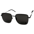 Saint Laurent Logo Sunglasses Eyewear Acetate Black