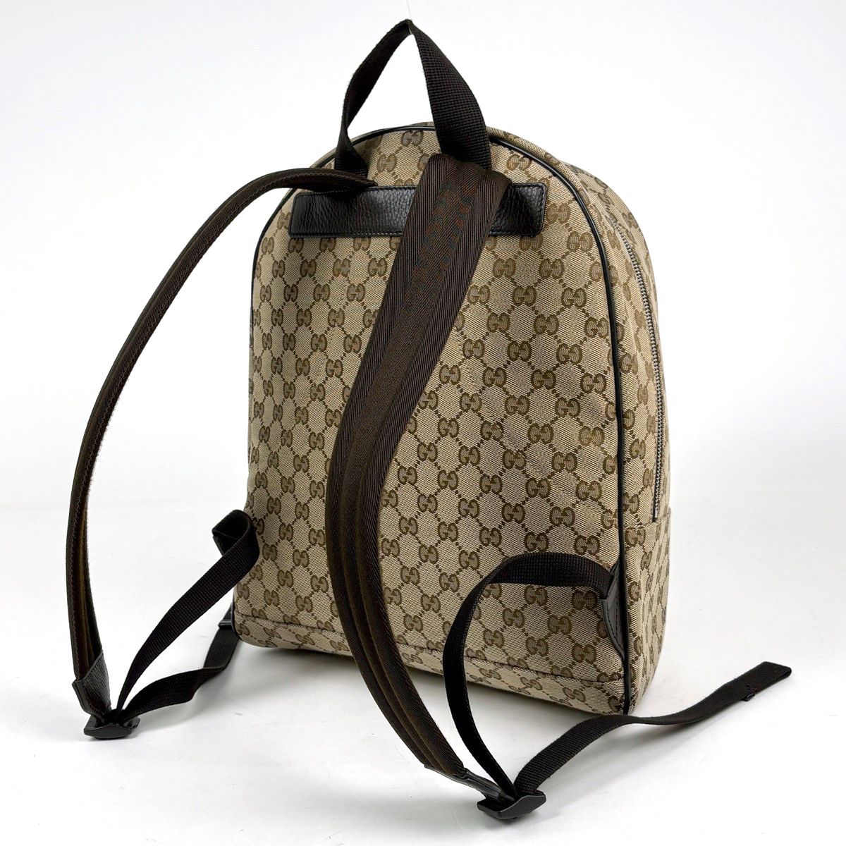 Gucci GG Pattern Backpack Day Canvas Beige — view 2