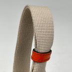 Gucci GG Pattern Belt Bag North Face Collaboration Canvas Beige Orange — view 6