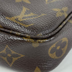 Louis Vuitton Pochette Makeup Cosmetics Pouch Monogram Brown — view 3
