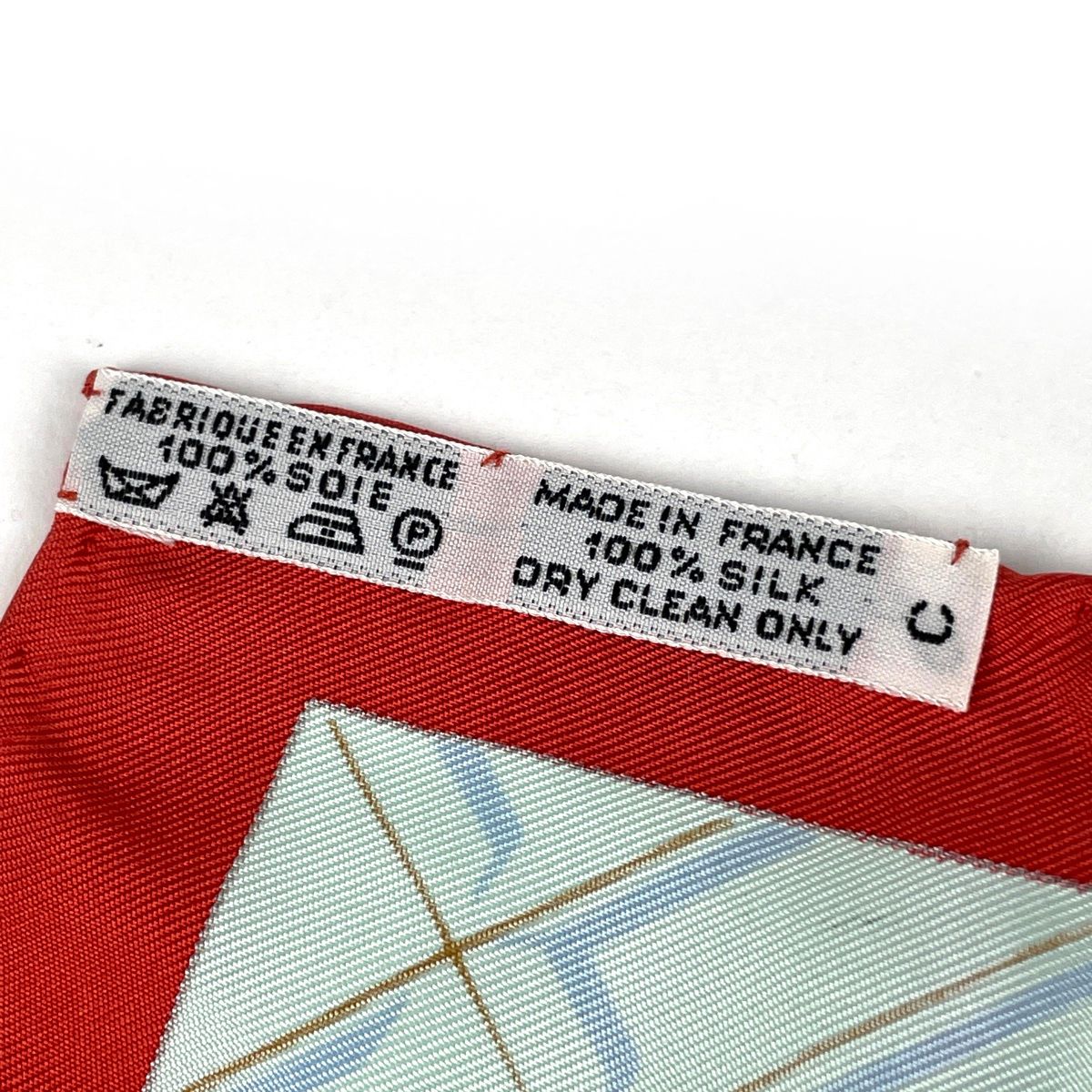 Hermes Carre 90 Wolfgang Amadeus Mozart Hymn to Scarf Silk Red Multicolor — view 2