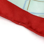 Hermes Carre 90 Wolfgang Amadeus Mozart Hymn to Scarf Silk Red Multicolor — view 3