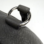 Saint Laurent Logo Tote Leather Gray — view 5