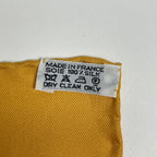 Hermes Carre 90 Lavoie Lactee Milky Way Scarf Silk Yellow Multicolor — view 2