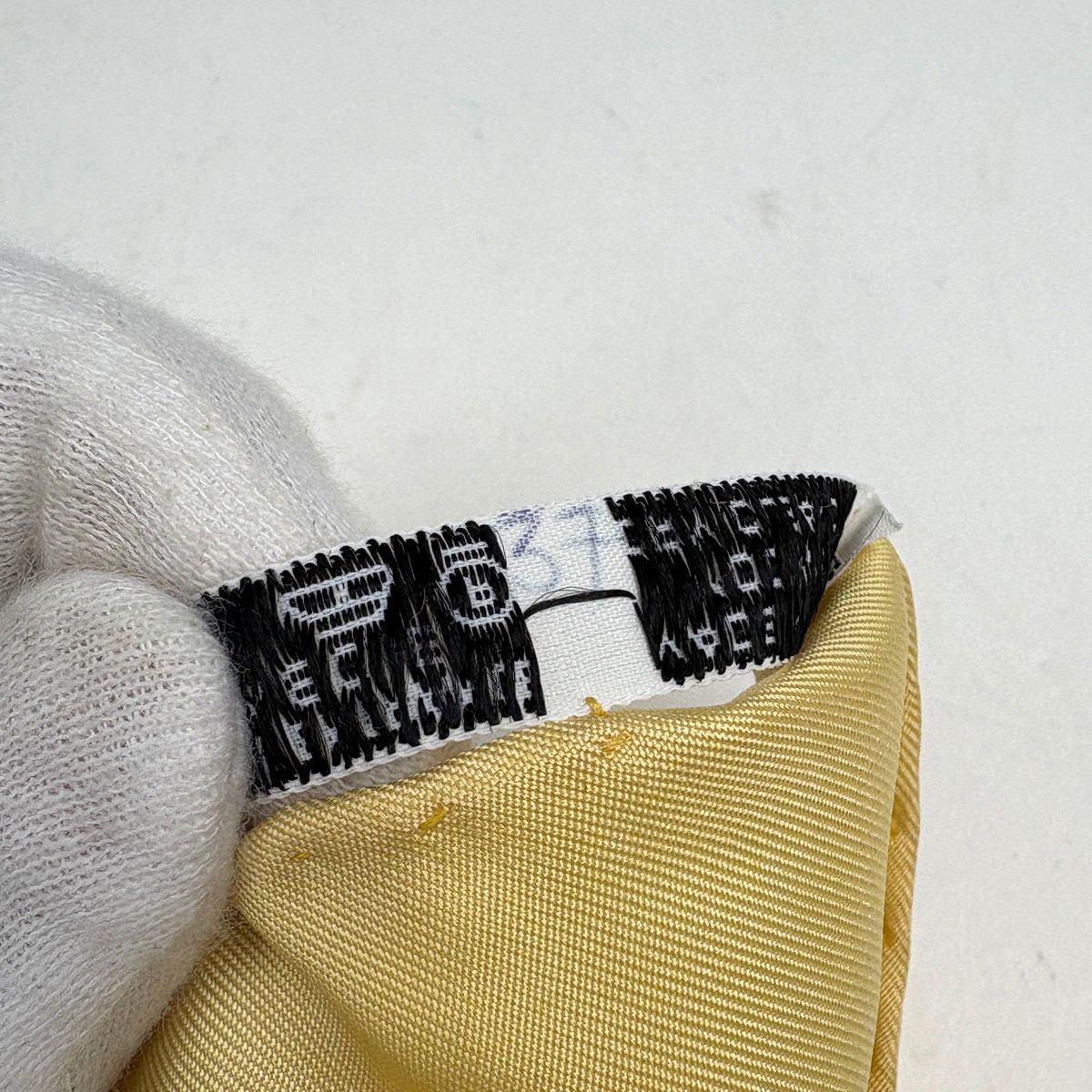 Hermes Carre 90 Chevaiix de Trait Taima Scarf Silk Yellow Multicolor — view 3
