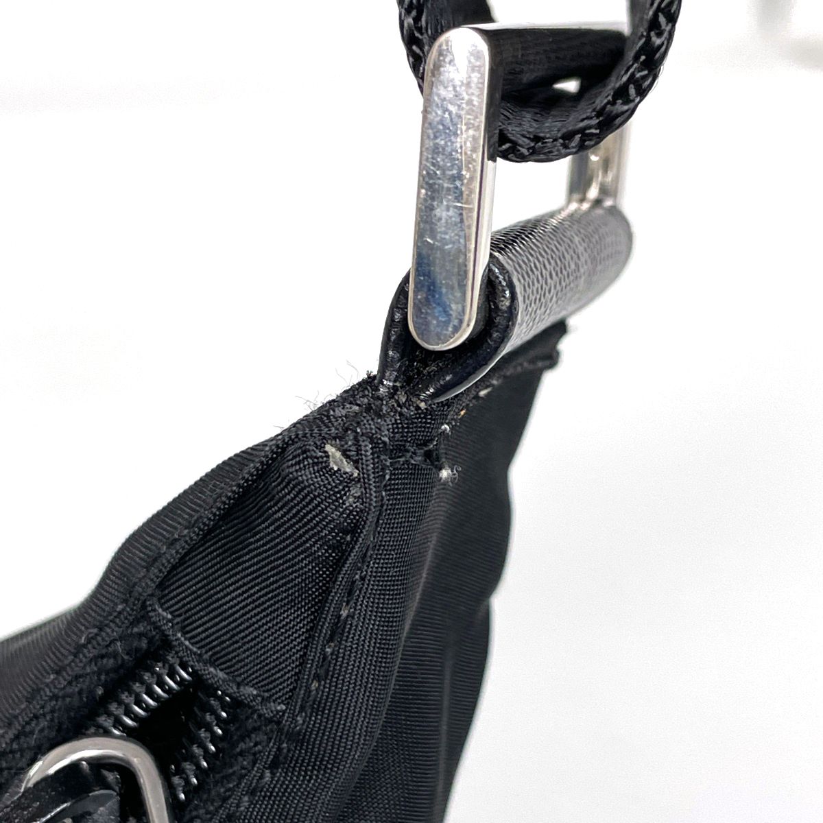 Prada Shoulder Bag Nylon Nero — view 6