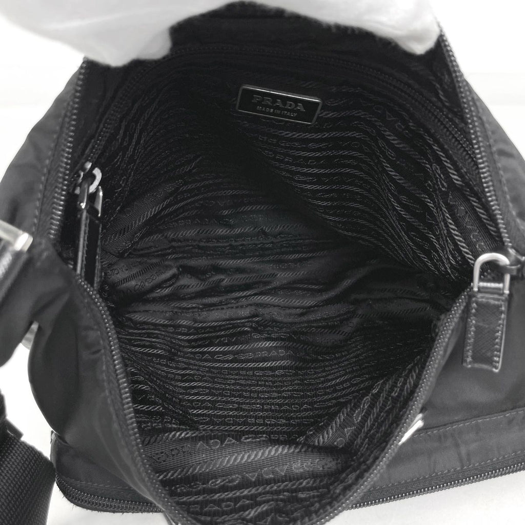 Prada Shoulder Bag Nylon Nero — view 7