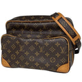 Louis Vuitton Nile Shoulder Bag Monogram Brown