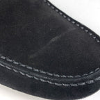 Louis Vuitton Monte Carlo Line Driving Shoes LV Leather Noir — view 6