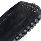 Louis Vuitton Monte Carlo Line Driving Shoes LV Leather Noir — view 5