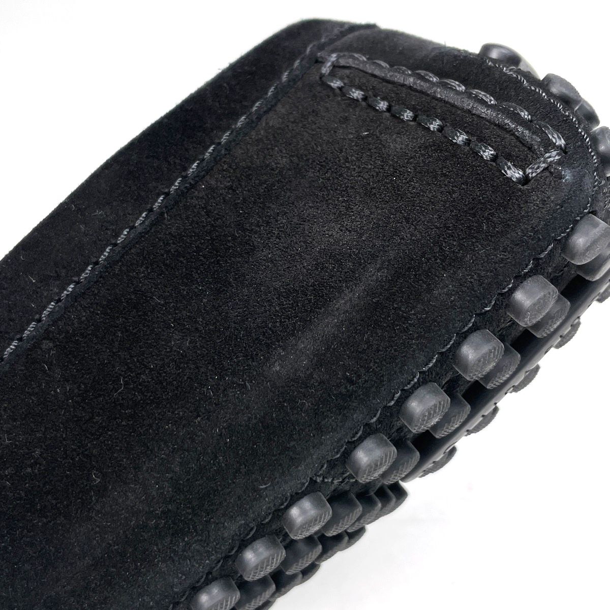 Louis Vuitton Monte Carlo Line Driving Shoes LV Leather Noir — view 5