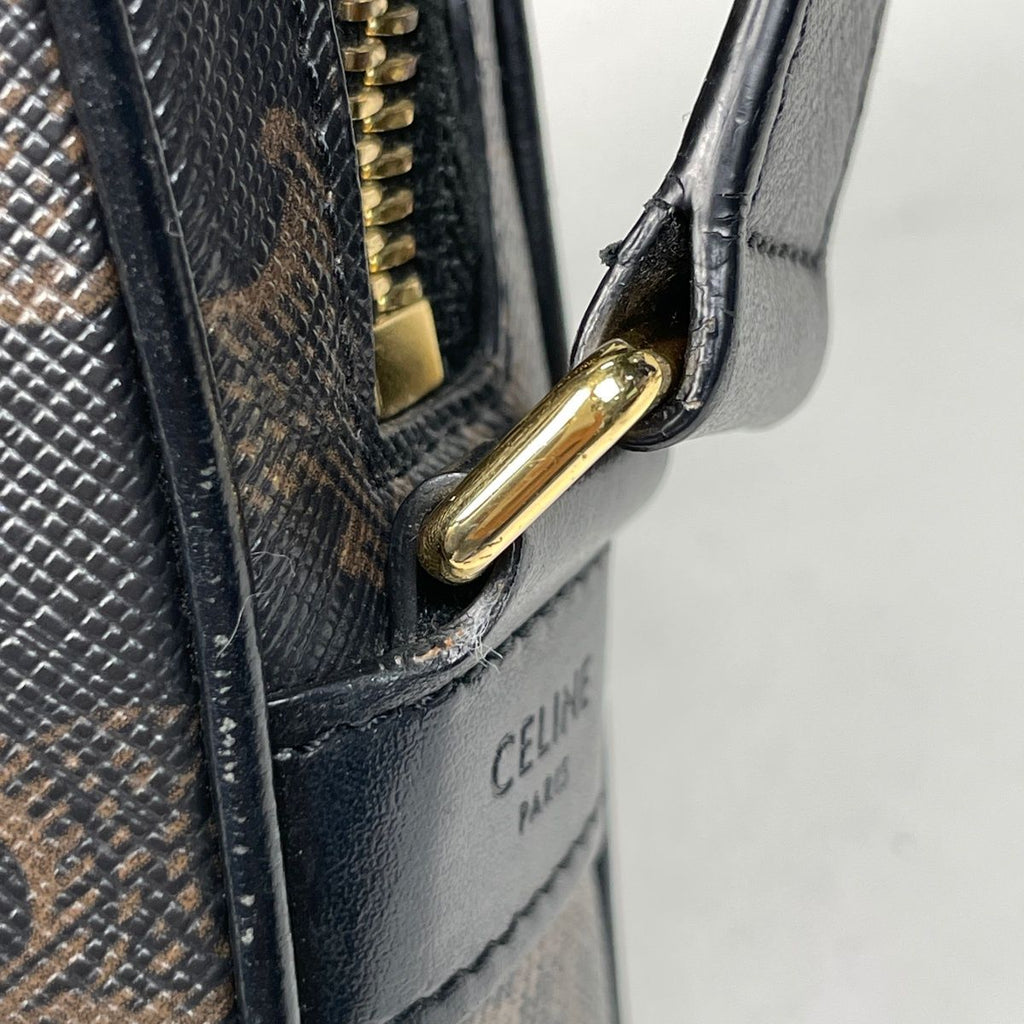 Celine Triomphe Messenger Bag Brown — view 4