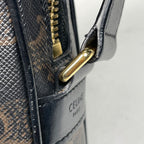 Celine Triomphe Messenger Bag Brown — view 4