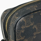 Celine Triomphe Messenger Bag Brown — view 5