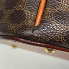 Celine Macadam Handbag Brown — view 3