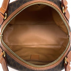 Celine Macadam Handbag Brown — view 9