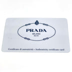 Prada Canapa Tote 2-Way Handbag Denim Navy — view 9