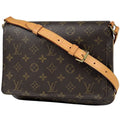 Louis Vuitton Musette Tango Short Shoulder Bag Monogram Brown