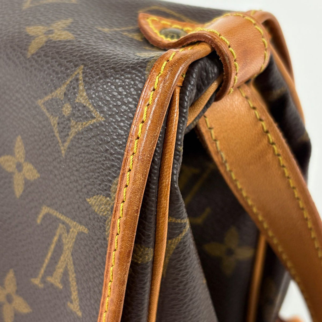 Louis Vuitton Saumur 30 Crossbody Shoulder Bag Monogram Brown — view 4